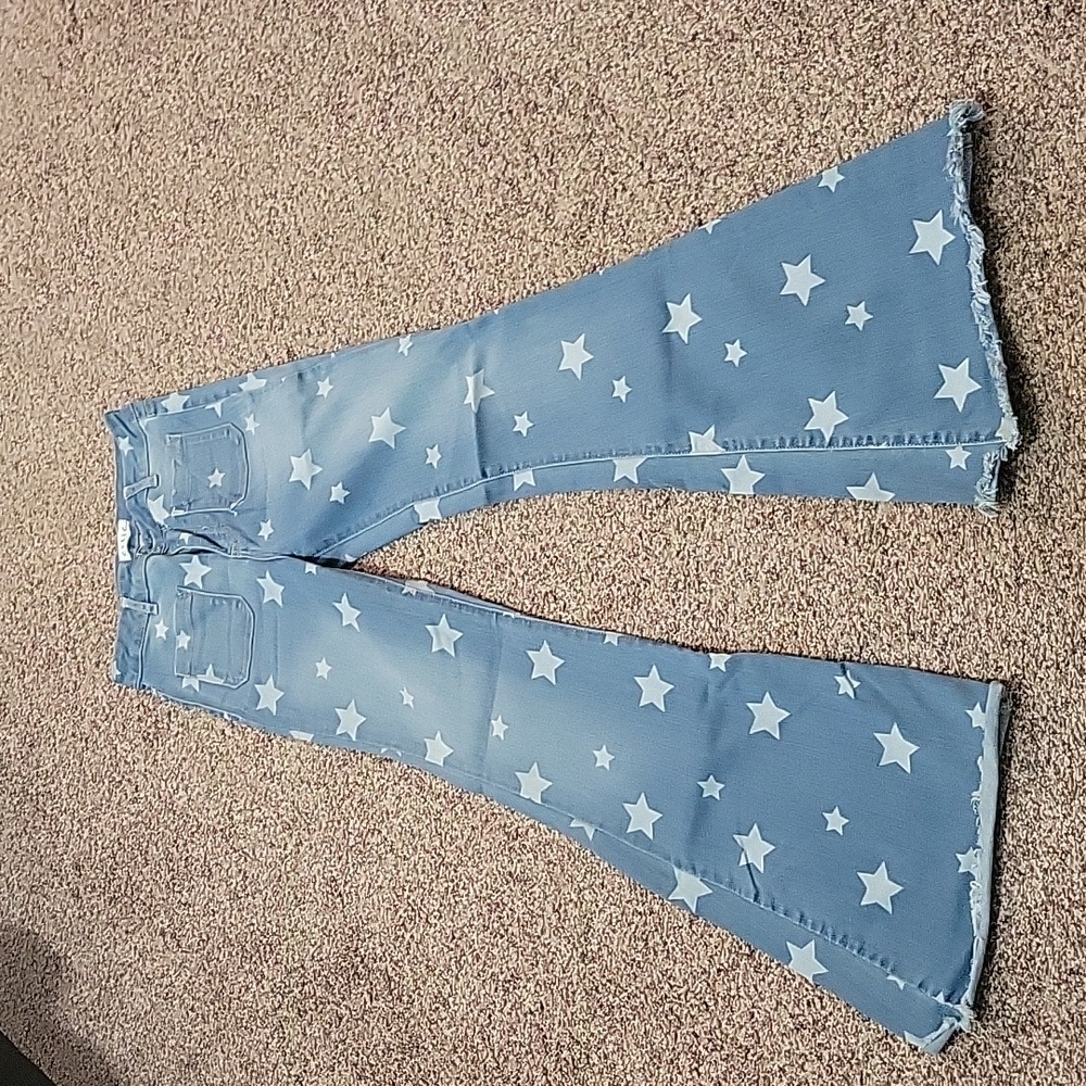 Star Bell Bottom Jeans